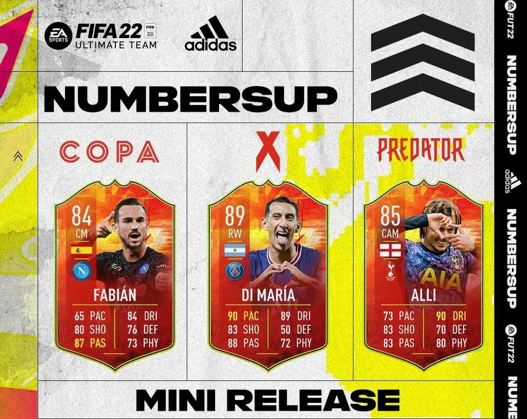 Equipo adidas NUMBERS UP FIFA 22