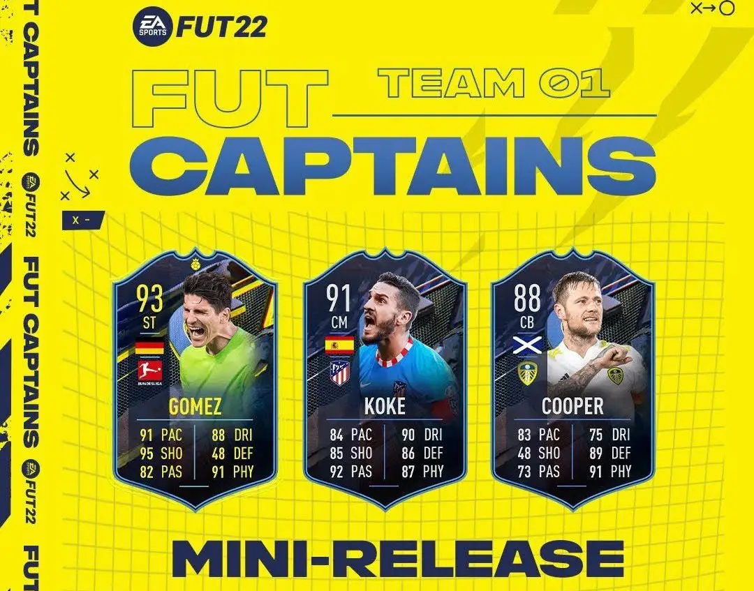 Mini-Release Equipo 1 FUT Captains FIFA 22