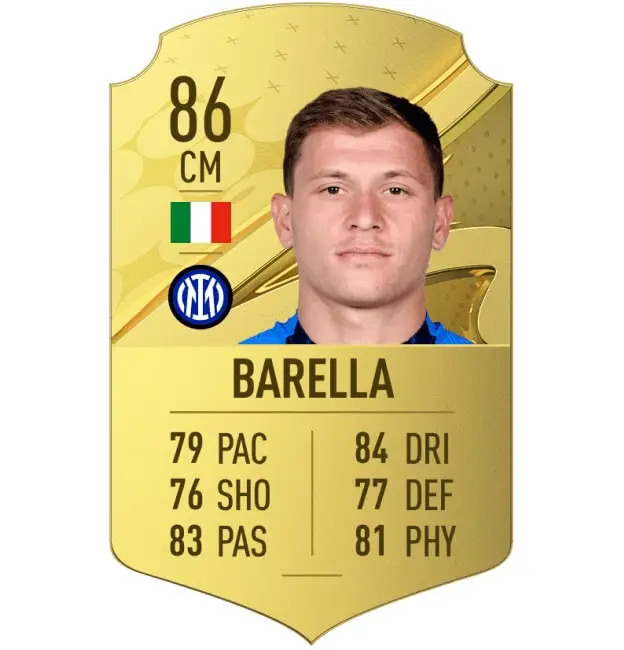 Nicolo Barella FIFA 23