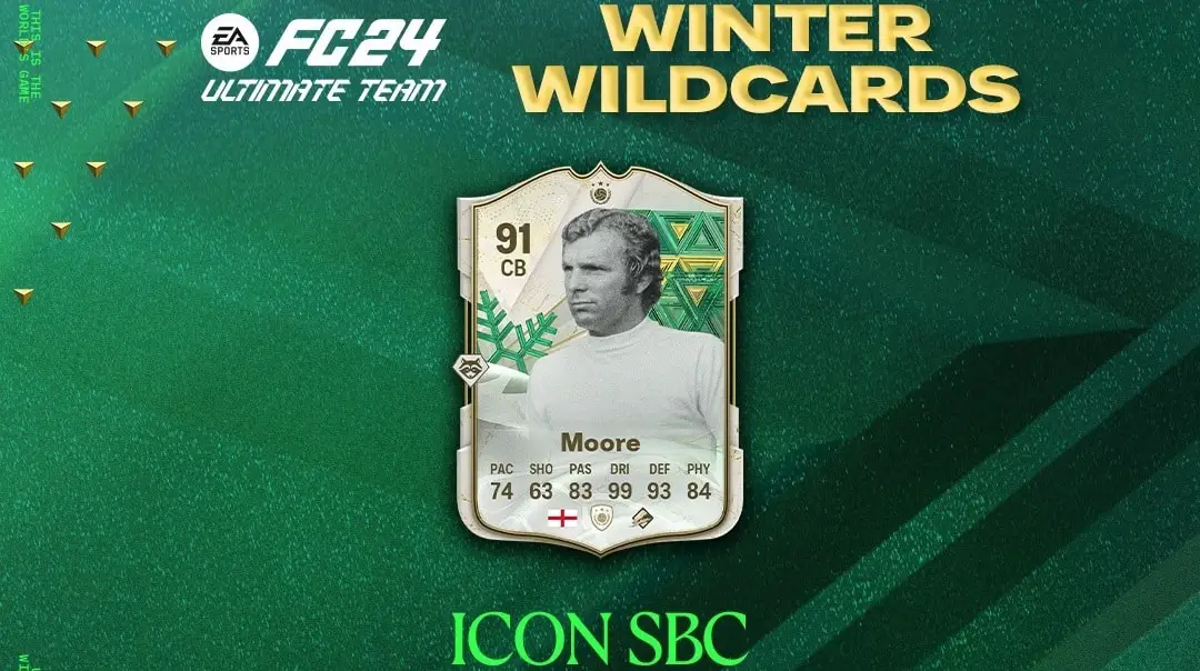 Bobby Moore ICONO Comodines de invierno FC 24
