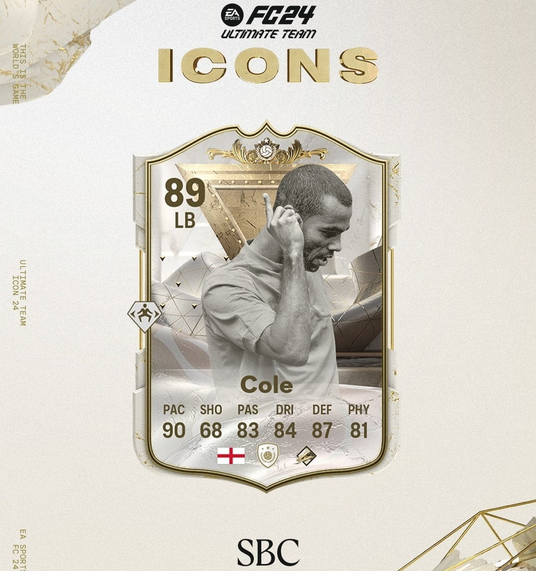 Ashley Cole ICONO Centuriones FC 24