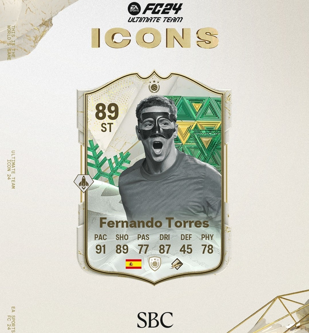 Fernando Torres ICONO Comodines invierno FC 24