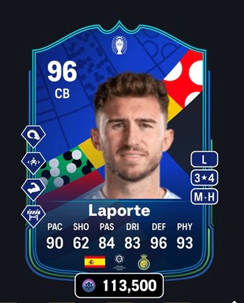 Aymeric Laporte Estrellas internacionales FC 24