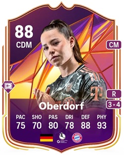 Lena Oberdorf Track Stars FC 25