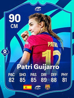 Patri Guijarro Jugador del Mes noviembre Liga F FC 25