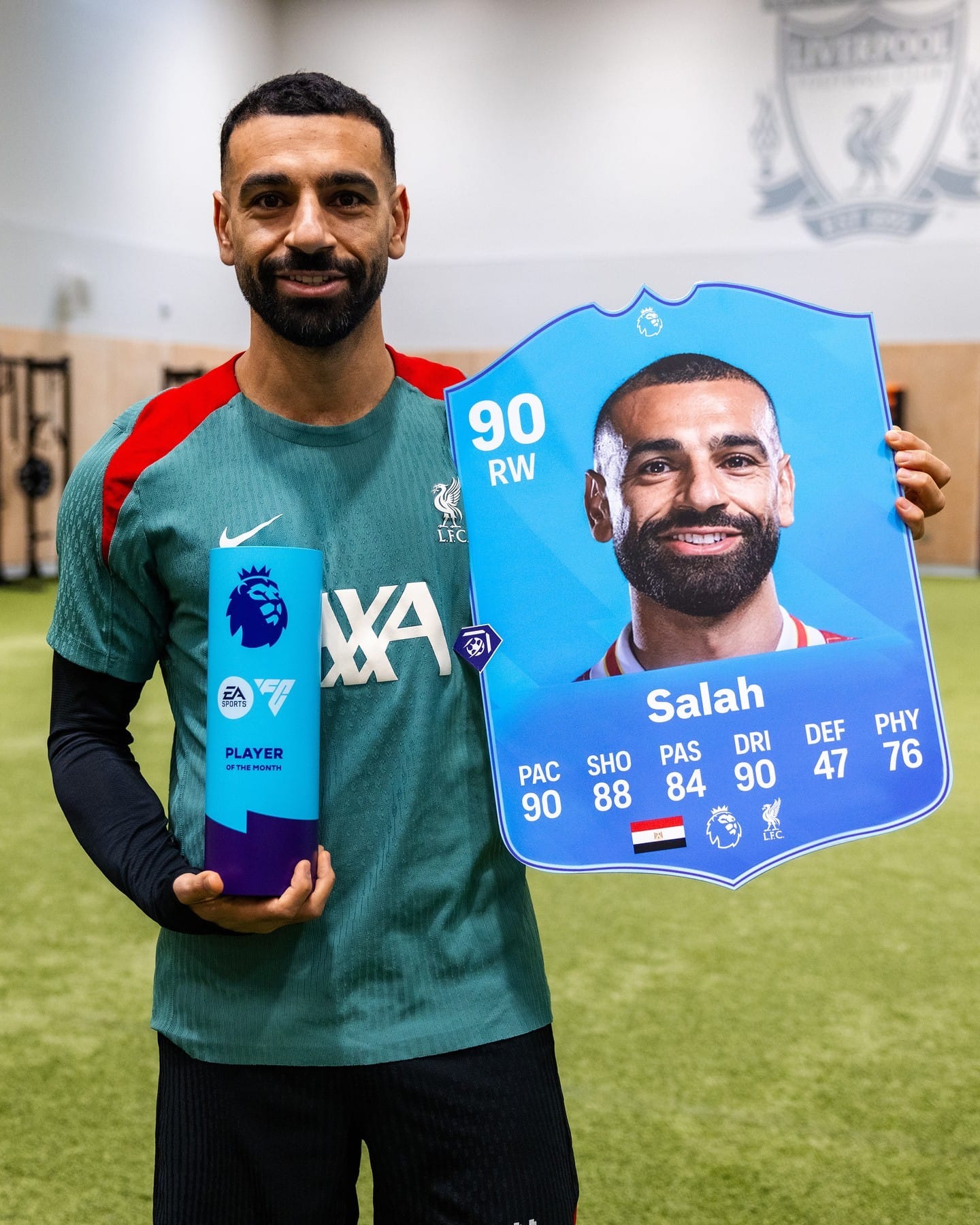 Mohamed Salah Jugador del mes noviembre Premier League FC 25